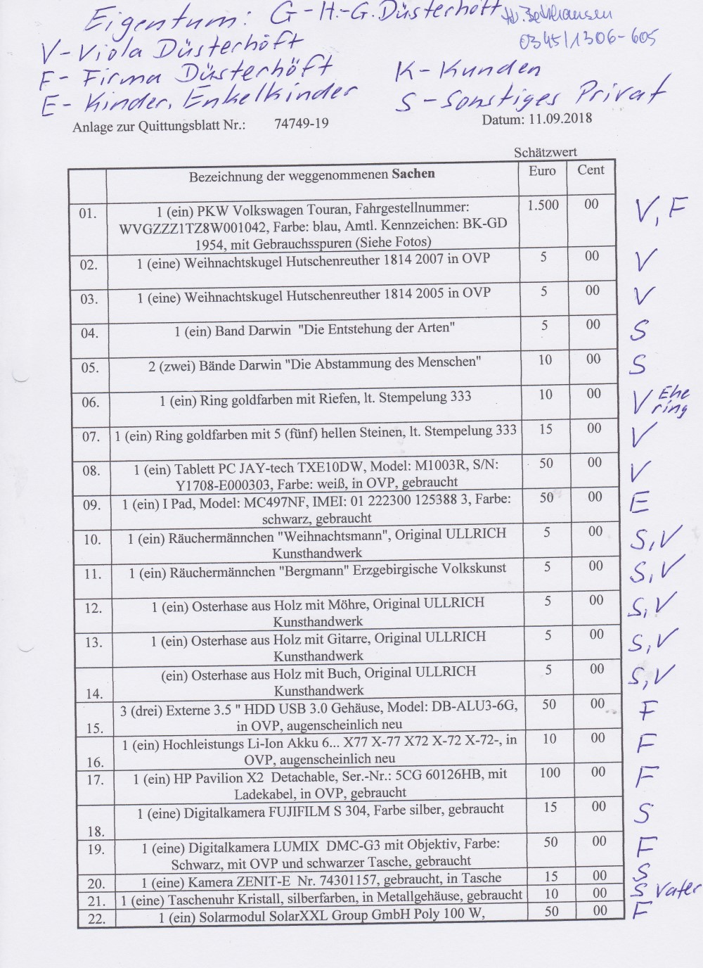 Blatt 1